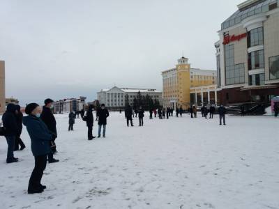 В Мордовии 26 человек задержали за участие в незаконном митинге - riafan.ru - Саранск - республика Мордовия