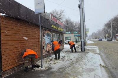 После воскресной непогоды с улиц Тамбова вывезли 800 кубов снега - tambov.mk.ru