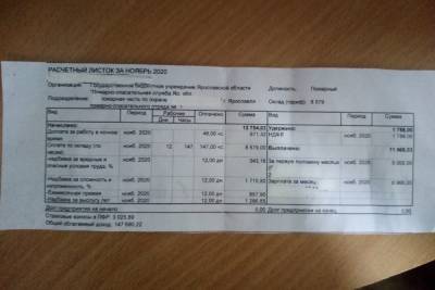 Пожарные в Ярославской области пожаловались на мизерную зарплату - yar.mk.ru - Ярославская обл.
