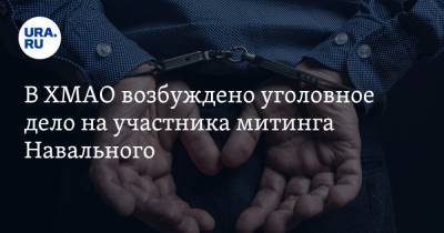 В ХМАО возбуждено уголовное дело на участника митинга Навального - ura.news - Сургут - Югра