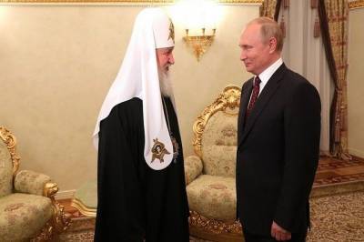Владимир Путин - патриарх Кирилл - Патриарх Кирилл получил поздравления с годовщиной интронизации от Путина - aif.ru - Русь