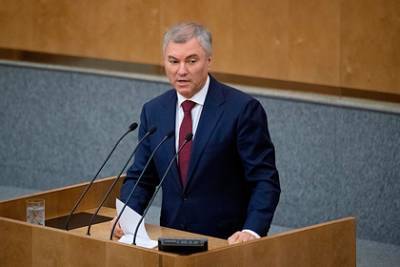 Вячеслав Володин - Джо Байден - Володин допустил введение наказания за призывы к санкциям против россиян - lenta.ru - США