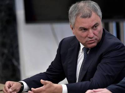 Дмитрий Песков - Вячеслав Володин - Джо Байден - В Госдуме предложили наказывать за призывы ввести санкции против отдельных россиян - rosbalt.ru - США
