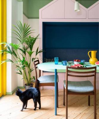 Color Blocking: яркий дом в Лондоне - skuke.net - Лондон