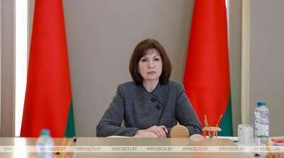 Наталья Кочанова - Кочанова провела совещание с председателями областных и районных Советов депутатов - belta.by - Минск