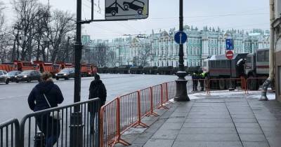 Навальный - В Санкт-Петербурге перекрыли центр - readovka.news - Москва - Санкт-Петербург - Петербург