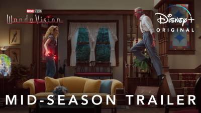 Элизабет Олсен - Трейлер второй половины сезона сериала «ВандаВижен» - itc.ua