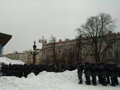 Лела Кокая - В Москве арестовали мужчину, который бросил пиротехнику в сторону силовиков на акции протеста - rosbalt.ru - Москва