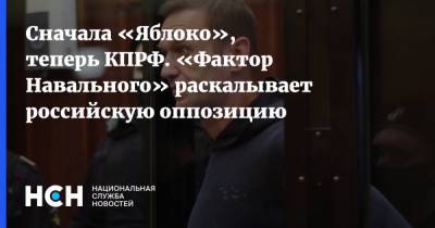 Алексей Навальный - Валерий Рашкин - Геннадий Зюганов - Сначала «Яблоко», теперь КПРФ. «Фактор Навального» раскалывает российскую оппозицию - nsn.fm