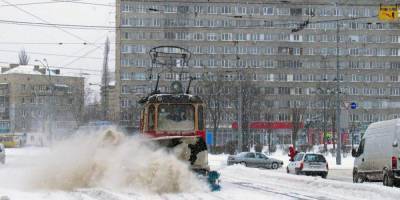 Снегопад в Киеве усилился: введено оперативное положение для общественного транспорта - nv.ua - Киев