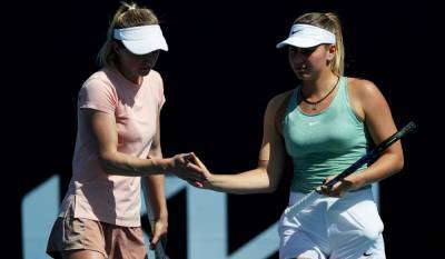 Марта Костюк - Костюк с грохотом вылетела из парного разряда Australian Open - 24tv.ua - Австралия