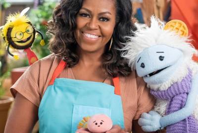 Мишель Обама - Мишель Обама запустит детское кулинарное шоу: будет вести его вместе с двумя куклами - kp.ua - США