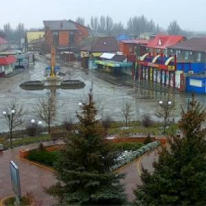 В Кирилловке из-за непогоды подтопило Федотову косу - reporter-ua.com