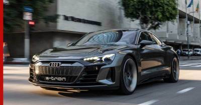 Audi представила первый электрический седан e-tron GT - profile.ru