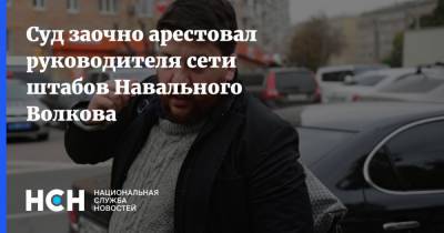 Алексей Навальный - Леонид Волков - Суд заочно арестовал руководителя сети штабов Навального Волкова - nsn.fm - Москва