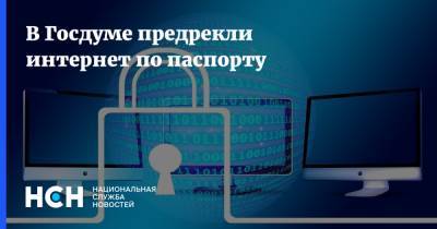 Андрей Свинцов - В Госдуме предрекли интернет по паспорту - nsn.fm