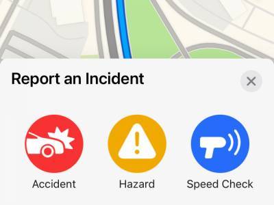 Пользователи Apple Maps наконец получат возможность оставлять на карте отметки об опасностях, авариях, полиции и др. - itc.ua