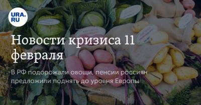 Владимир Путин - Сергей Миронов - Новости кризиса 11 февраля. В РФ подорожали овощи, пенсии россиян предложили поднять до уровня Европы - ura.news