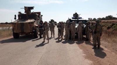 Военные России и Турции провели совместные тренировки в сирийском Серакибе - 5-tv.ru - Россия - Сирия - Турция - провинция Идлиб