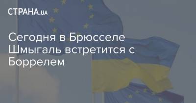 Йенс Столтенберг - Жозеп Боррель - Денис Шмыгаль - Сегодня в Брюсселе Шмыгаль встретится с Боррелем - strana.ua - Бельгия - Брюссель