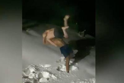 Жан Беленюк - Олег Верняев - Из бани в снег: Беленюк и Верняев показали, как готовятся к Олимпиаде - kp.ua - Токио