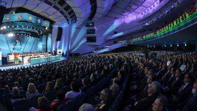 Александр Лукашенко - Лукашенко назвал долю поддержавших интеграцию с Россией белорусов - iz.ru - Белоруссия
