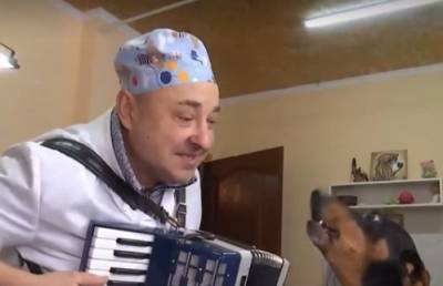 Буковинский ветеринар спел с таксой под аккордеон: Видео - news.bigmir.net - Черновцы