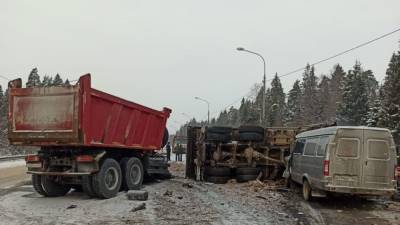 Массовая авария под Валдаем унесла жизни двух человек - nation-news.ru - Москва - Санкт-Петербург - Нижегородская обл.