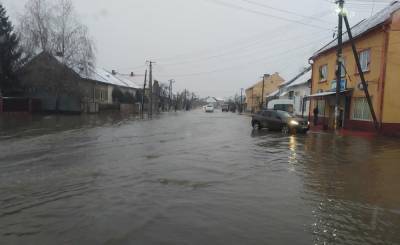 На Закарпатье затопило все село: машины едва ездят – видео последствий непогоды - 24tv.ua - Новости