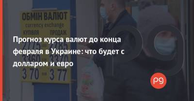 Прогноз курса валют до конца февраля в Украине: что будет с долларом и евро - thepage.ua - США