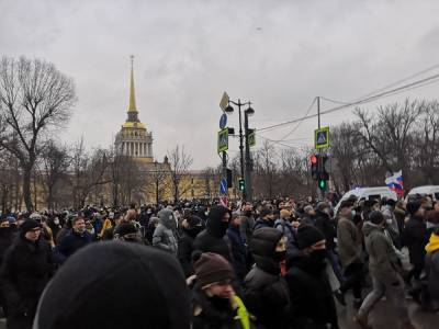 Владимир Путин - Алексей Навальный - Координатора НОДа оштрафовали за участие в акции в поддержку Навального - znak.com - Санкт-Петербург