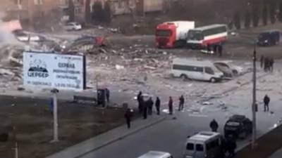 После взрыва супермаркета во Владикавказе под завалами могут быть люди - iz.ru - Владикавказ