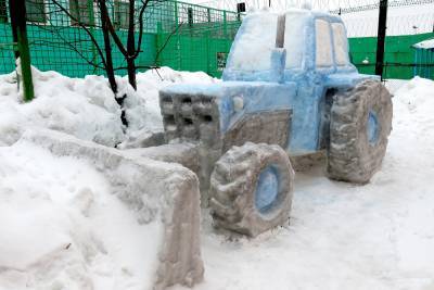 Уфсин - В рязанских учреждениях УИС провели конкурс на лучшую снежную фигуру - 7info.ru - Рязанская обл.