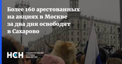 Марин Литвинович Онк - Более 160 арестованных на акциях в Москве за два дня освободят в Сахарово - nsn.fm - Москва