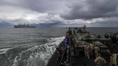 Вадим Наумов - Британские военные провели учения при 20-градусном морозе в Эстонии - nation-news.ru - Эстония