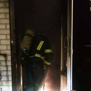 В Мелитополе произошел пожар в магазине. Фото - reporter-ua.com - Запорожская обл. - Мелитополь - Гсчс