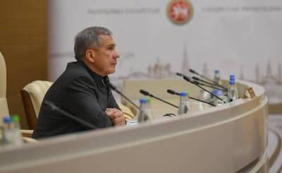 Рустам Минниханов - Малые нефтяные компании Татарстана сократили выплату налогов почти на треть nbsp - smartmoney.one - респ. Татарстан