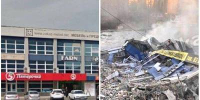 В РФ мощный взрыв уничтожил до основания целый торговый центр — видео - nv.ua - Россия - Владикавказ
