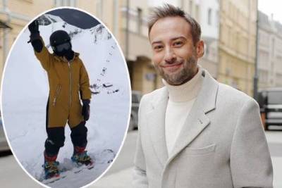 Жанна Фриске - Дмитрий Шепелев - Платон Шепелев - Дмитрий Шепелев с сыном Платоном отдыхает на горнолыжном курорте в Сочи - skuke.net - Сочи