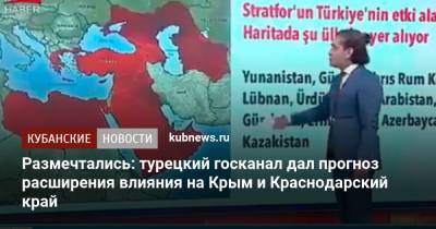 Размечтались: турецкий госканал дал прогноз расширения влияния на Крым и Краснодарский край - kubnews.ru - США - Крым - Краснодарский край - Узбекистан - Грузия - Турция - Анкара - Астраханская обл. - Туркмения - Азербайджан - Греция - респ. Калмыкия