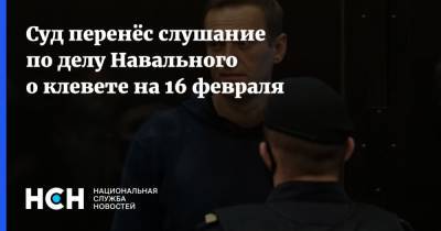 Алексей Навальный - Игнат Артеменко - Суд перенёс слушание по делу Навального о клевете на 16 февраля - nsn.fm