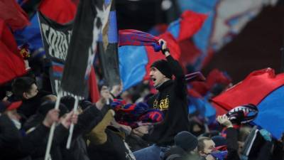 Станислав Черчесов - ЦСКА оштрафован за поведение фанатов на матче ЛЕ с «Фейеноордом» - russian.rt.com - Москва - Краснодар