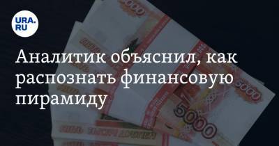 Евгений Миронюк - Аналитик объяснил, как распознать финансовую пирамиду - ura.news