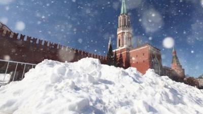 В Москве с начала мощного снегопада выпало более 65% месячной нормы осадков - 5-tv.ru - Москва