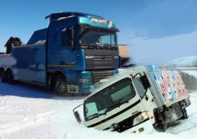 В Москве за сутки эвакуаторы вытащили 387 грузовиков, застрявших из-за снегопада - mskgazeta.ru - Москва - Тверь