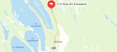 Легковой автомобиль "вылетел" на встречную и столкнулся с грузовиком под Петрозаводском - stolicaonego.ru - Петрозаводск - республика Карелия