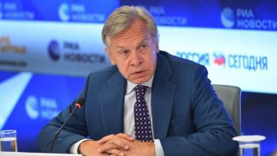 Алексей Пушков - Дмитрий Кулеба - Пушков назвал киевскую власть гибридным оружием против Украины - riafan.ru - Москва