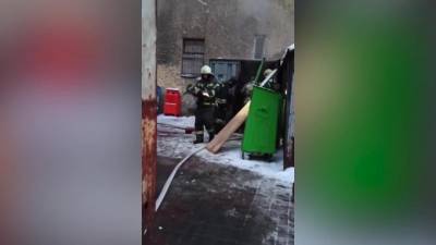 При пожаре на Петроградской стороне пострадала кроличья ферма - piter.tv