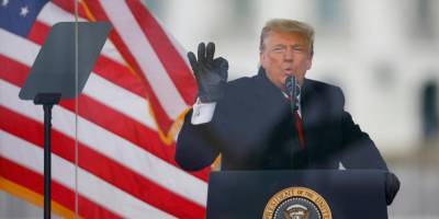 Дональд Трамп - Еще один этап величайшей охоты на ведьм. Трамп отреагировал на решение Сената по импичменту - nv.ua - США