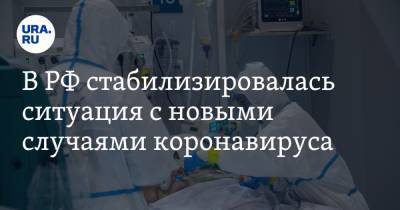 В РФ стабилизировалась ситуация с новыми случаями коронавируса - ura.news - Москва - Санкт-Петербург - Московская обл.